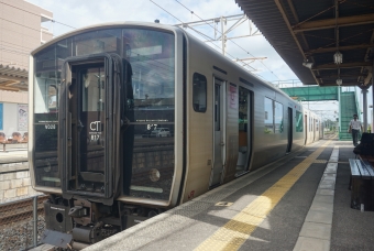 多良駅から肥前大浦駅の乗車記録(乗りつぶし)写真