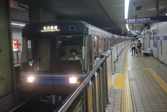 上前津駅から六番町駅の乗車記録(乗りつぶし)写真