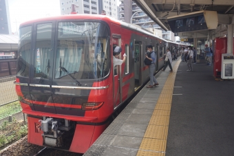 岩倉駅から名鉄名古屋駅の乗車記録(乗りつぶし)写真