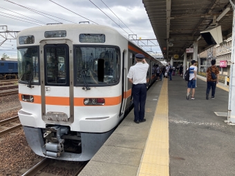 稲沢駅から名古屋駅の乗車記録(乗りつぶし)写真