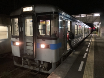 石井駅から鮎喰駅の乗車記録(乗りつぶし)写真