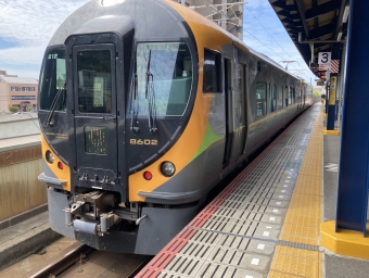 坂出駅から宇多津駅の乗車記録(乗りつぶし)写真