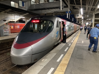 松山駅から川之江駅の乗車記録(乗りつぶし)写真