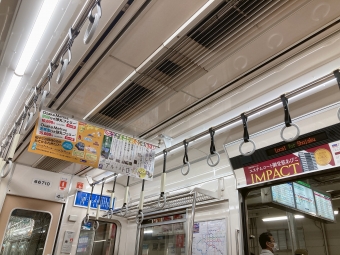 天神橋筋六丁目駅から淡路駅の乗車記録(乗りつぶし)写真