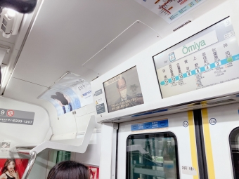 神田駅から秋葉原駅の乗車記録(乗りつぶし)写真