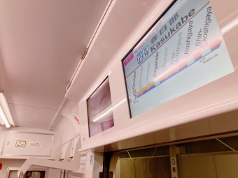 春日部駅から押上駅の乗車記録(乗りつぶし)写真