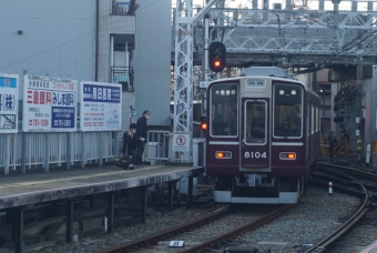 桜井駅から石橋阪大前駅の乗車記録(乗りつぶし)写真