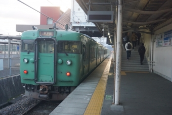 草津駅から甲西駅の乗車記録(乗りつぶし)写真