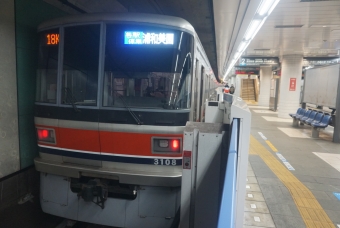 武蔵小山駅から戸塚安行駅の乗車記録(乗りつぶし)写真