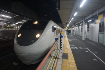 金沢駅から高槻駅の乗車記録(乗りつぶし)写真