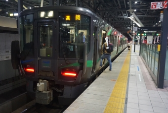 東富山駅から呉羽駅の乗車記録(乗りつぶし)写真