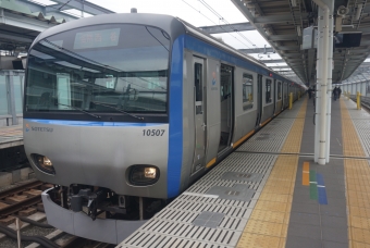 横浜駅から星川駅の乗車記録(乗りつぶし)写真