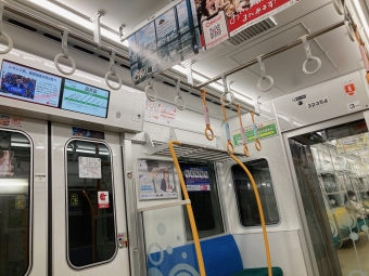 長田駅から堺筋本町駅の乗車記録(乗りつぶし)写真