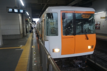 学研北生駒駅から長田駅の乗車記録(乗りつぶし)写真