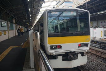 両国駅から浅草橋駅の乗車記録(乗りつぶし)写真