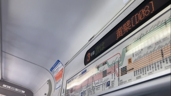 京都駅から黄檗駅の乗車記録(乗りつぶし)写真