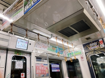 谷町九丁目駅から都島駅の乗車記録(乗りつぶし)写真