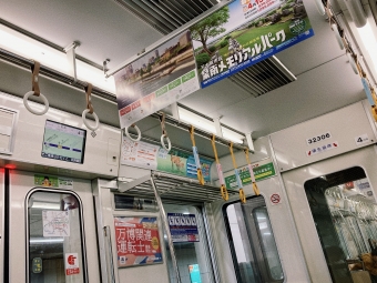 都島駅から天神橋筋六丁目駅の乗車記録(乗りつぶし)写真