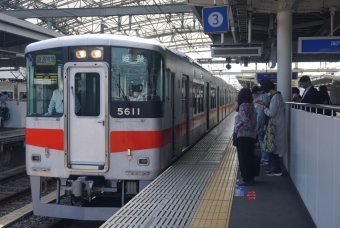 甲子園駅から神戸三宮駅の乗車記録(乗りつぶし)写真