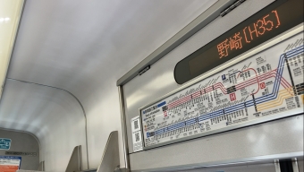 野崎駅から四条畷駅の乗車記録(乗りつぶし)写真