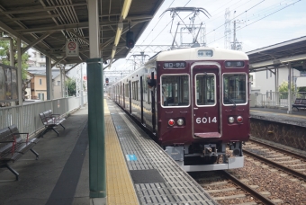 塚口駅から稲野駅の乗車記録(乗りつぶし)写真