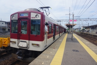 豊津上野駅から白子駅の乗車記録(乗りつぶし)写真