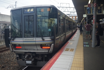 桂川駅から高槻駅の乗車記録(乗りつぶし)写真