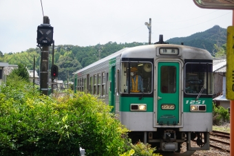 牟岐駅から徳島駅の乗車記録(乗りつぶし)写真