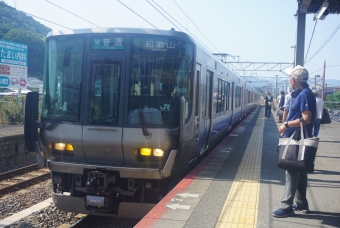 紀三井寺駅から和歌山駅の乗車記録(乗りつぶし)写真