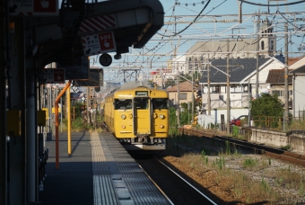 倉敷駅から庭瀬駅の乗車記録(乗りつぶし)写真