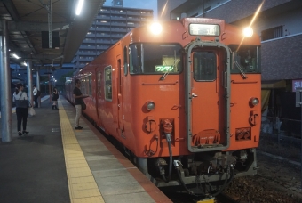 安芸矢口駅から広島駅の乗車記録(乗りつぶし)写真