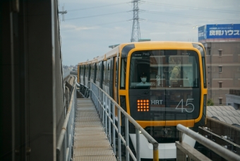祇園新橋北駅から古市駅の乗車記録(乗りつぶし)写真