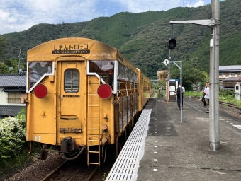 窪川駅から近永駅:鉄道乗車記録の写真