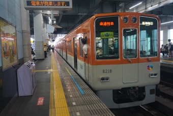 神戸三宮駅から西宮駅の乗車記録(乗りつぶし)写真