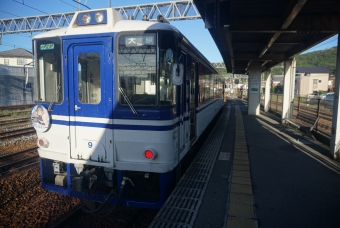 上郡駅から石井駅の乗車記録(乗りつぶし)写真