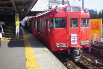 犬山駅から上小田井駅の乗車記録(乗りつぶし)写真