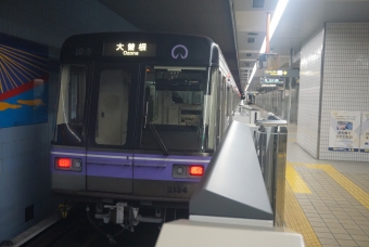 名古屋港駅から築地口駅の乗車記録(乗りつぶし)写真