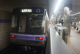 大曽根駅から自由ヶ丘駅の乗車記録(乗りつぶし)写真