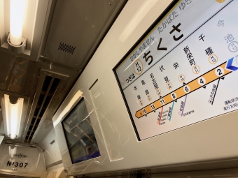 一社駅から千種駅の乗車記録(乗りつぶし)写真