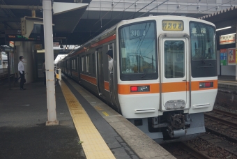 刈谷駅から蒲郡駅の乗車記録(乗りつぶし)写真