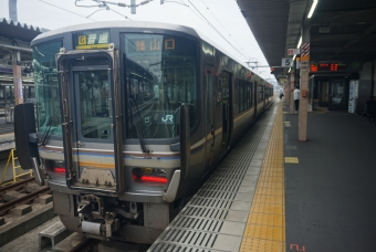 福知山駅から柏原駅の乗車記録(乗りつぶし)写真