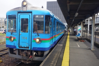 西舞鶴駅から天橋立駅の乗車記録(乗りつぶし)写真