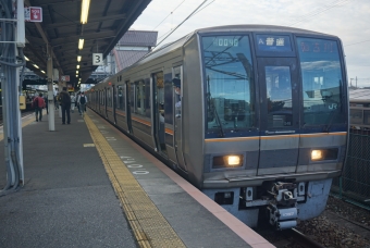 摂津富田駅から土山駅の乗車記録(乗りつぶし)写真