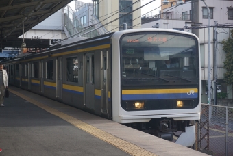東千葉駅から千葉駅の乗車記録(乗りつぶし)写真