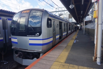 千葉駅から四街道駅の乗車記録(乗りつぶし)写真