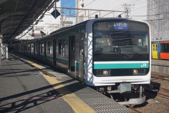 水戸駅から佐和駅の乗車記録(乗りつぶし)写真