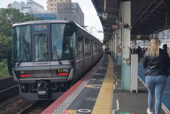 須磨駅から垂水駅の乗車記録(乗りつぶし)写真