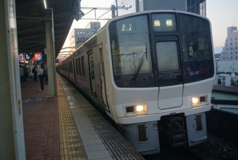 バルーンさが駅から佐賀駅の乗車記録(乗りつぶし)写真