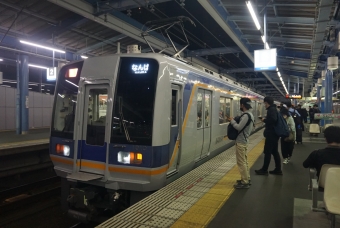泉大津駅から天下茶屋駅の乗車記録(乗りつぶし)写真