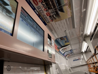 蔵前駅から押上駅の乗車記録(乗りつぶし)写真